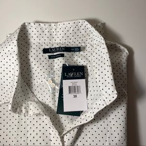 Ralph Lauren Polkadot Button Down